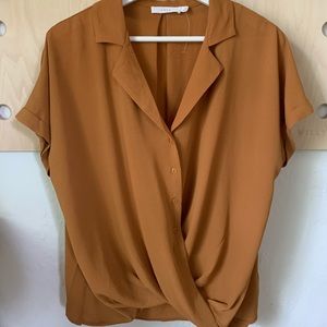 Blouse - mustard color